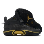 Air Jordan 36 Black Metallic Gold